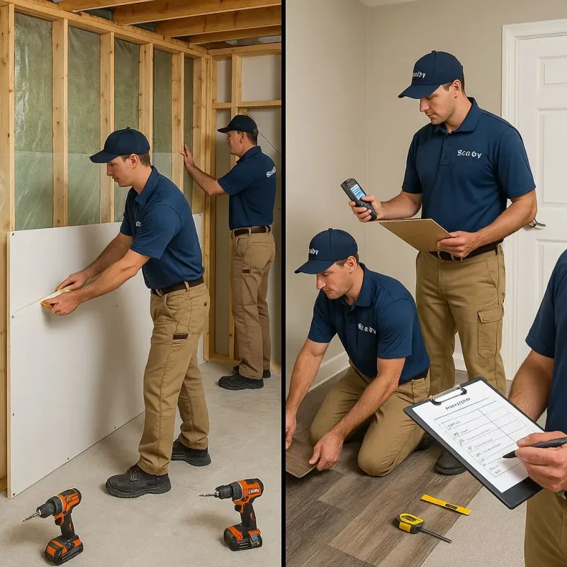 Repairs and Reconstruction process in Lusby, MD